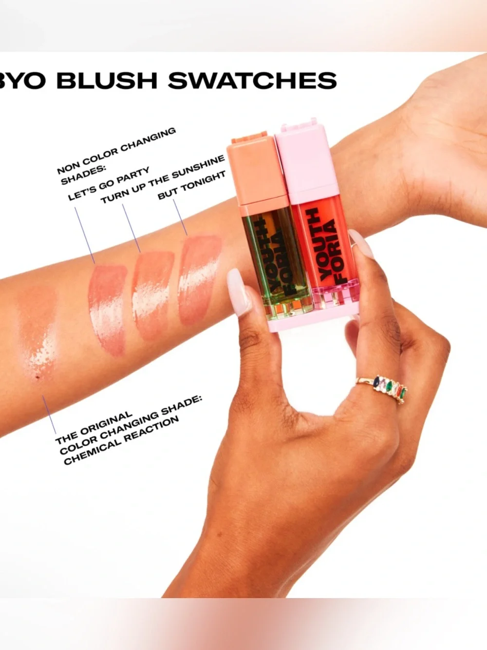 BYO Blush Color Blush Oil - Pink & Red